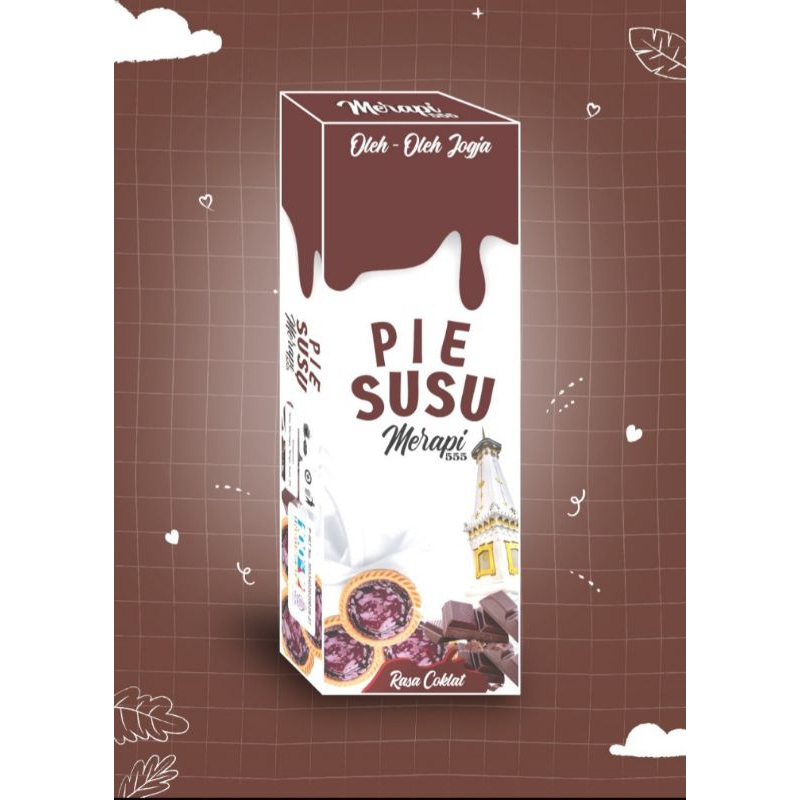 

oleh oleh khas jogja/pie susu merapi/1 box berisi 7pcs