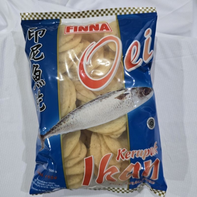 

Kerupuk ikan toko oei finna krupuk 500g