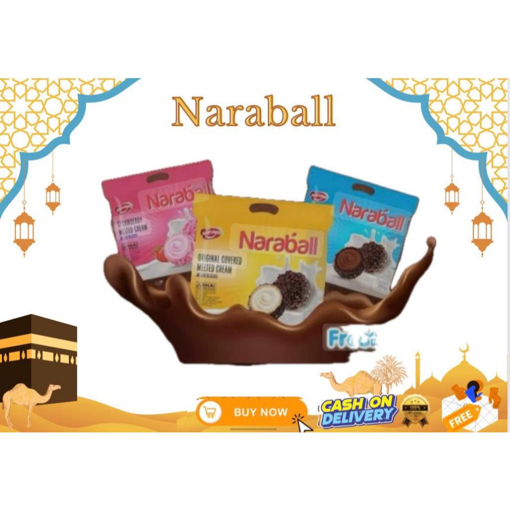 

Naraya Naraball Original Melted Cream/Strawberry/Cokelat 300 g - naraball 300gr
