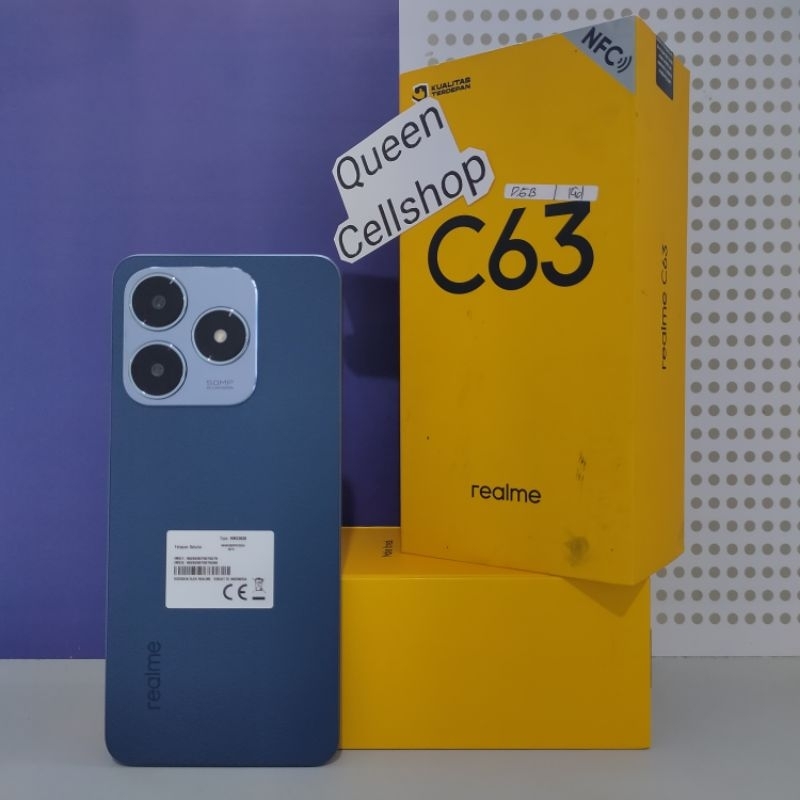 REALME 63 6/128 SECOND FULLSET