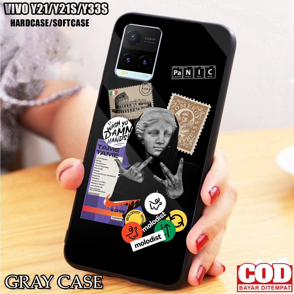 Case OPPO Y21/Y21S/Y33S- Casing OPPO Y21/Y21S/Y33S { ATK} Silikon OPPO Y21/Y21S/Y33S - Kesing Hp - C