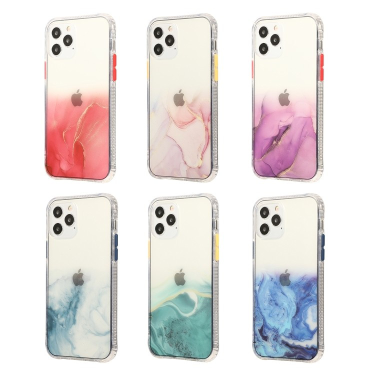 Likgus Tie Dye Gliter Motif Marmer Gradasi Xiaomi Redmi 9A 9C Note 9 Poco X3 PRO Premium case