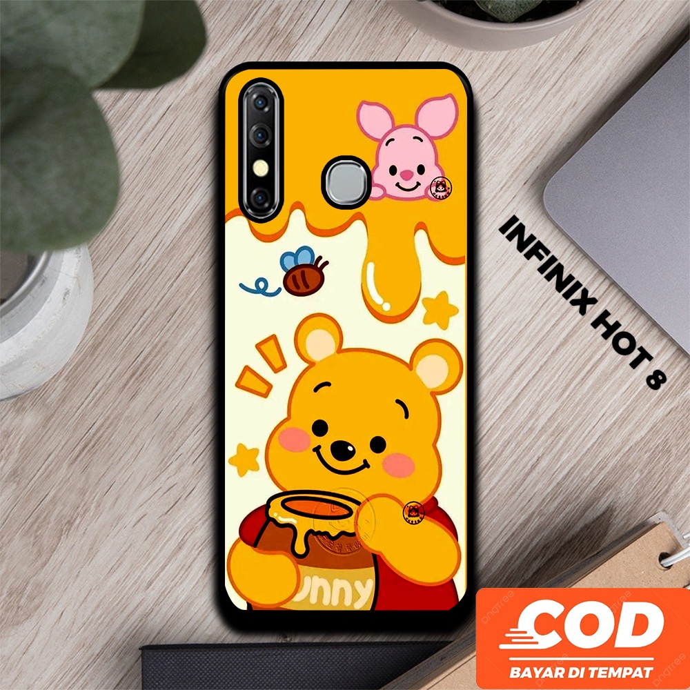 [A06] CASING HANDPHONE INFINIX HOT 8 - CASING INFINIX HOT 8 - CASING FASHION VIRAL - CASE AESTHETIC 