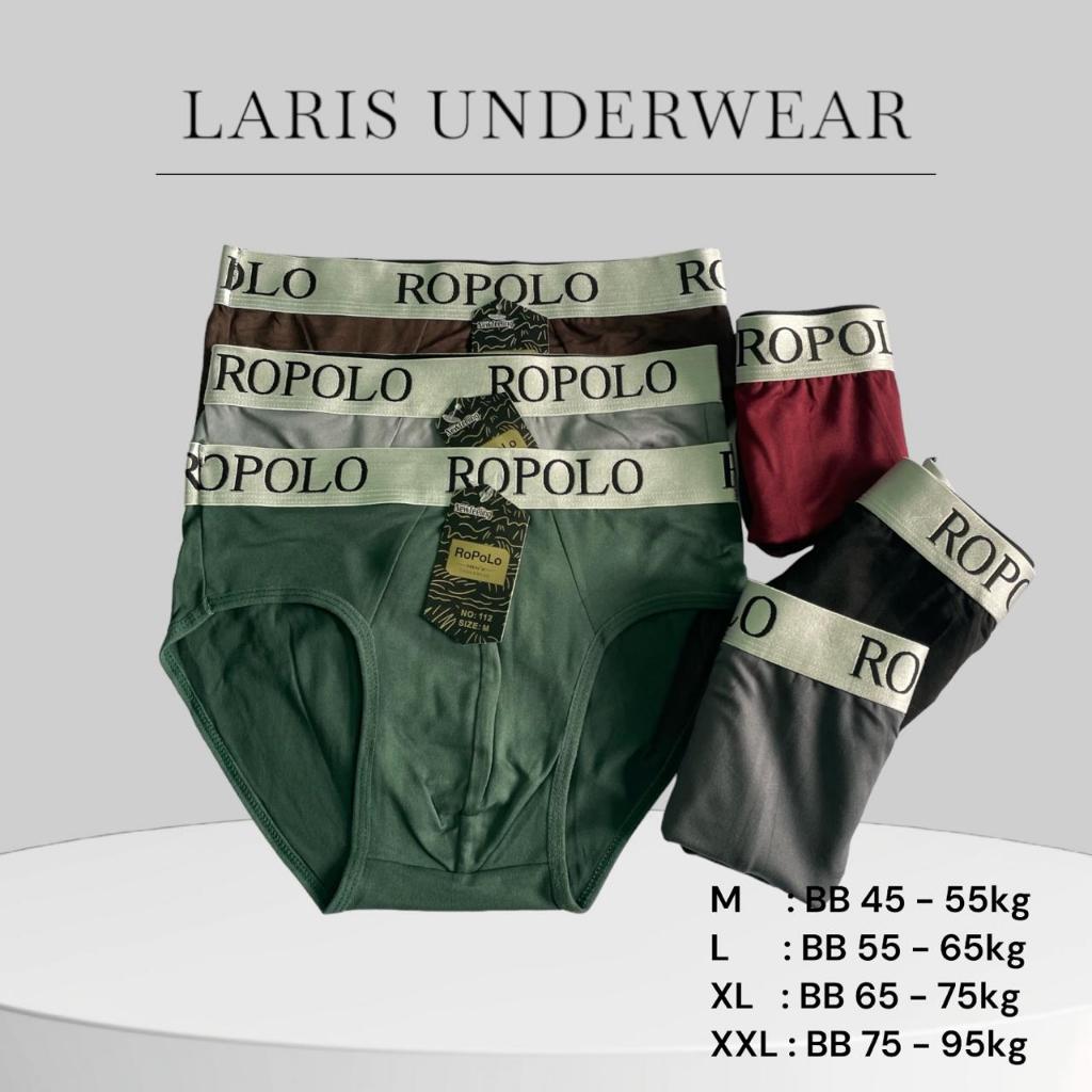 PROMO CELANA DALAM PRIA ROPOLO/ Celana dalam Pria Dewasa Model Segitiga/ Celana Dalam Pria Model Ter