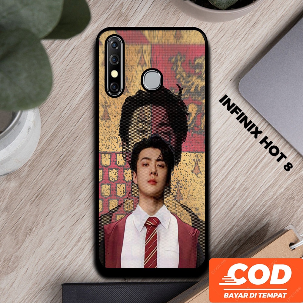 [A15] CASING HANDPHONE INFINIX HOT 8 - CASING INFINIX HOT 8 - CASING FASHION VIRAL - CASE AESTHETIC 