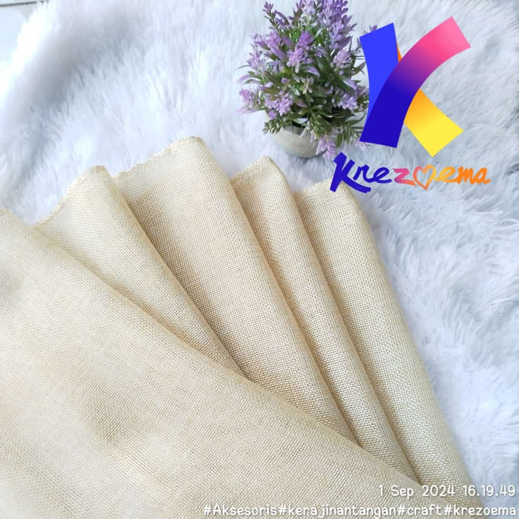 Kain Goni Import Bahan Halus Per 47x50cm