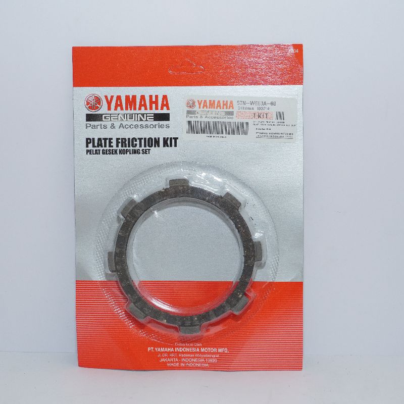 Kampas Kopling / Plat Kopling Plate Clutch Jupiter Z (5TN) FIZR Yamaha 5TN-WE63A-00