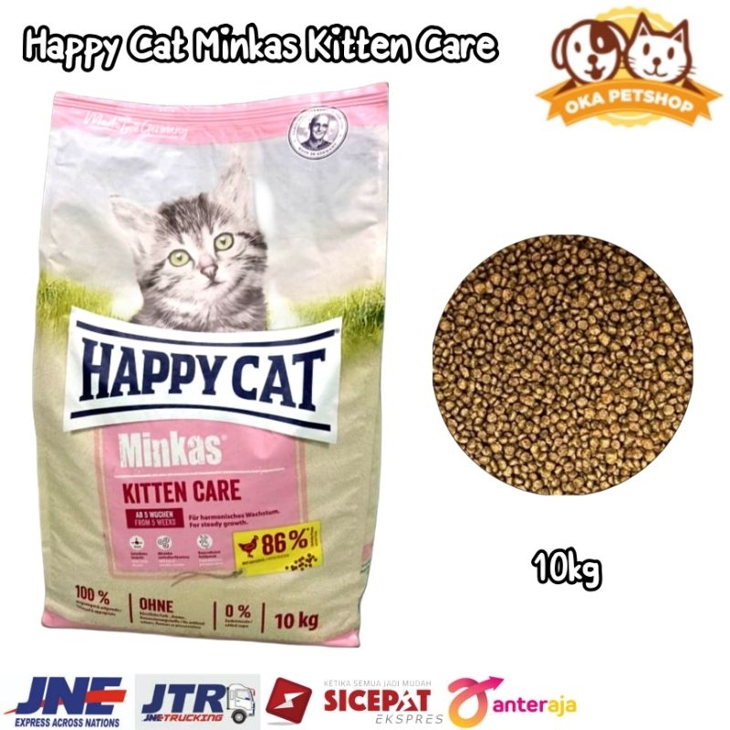 Happy Cat Minkas Kitten Care 10kg - Happy Cat Minkas - Happy Cat kitten (Link Ekspedisi)