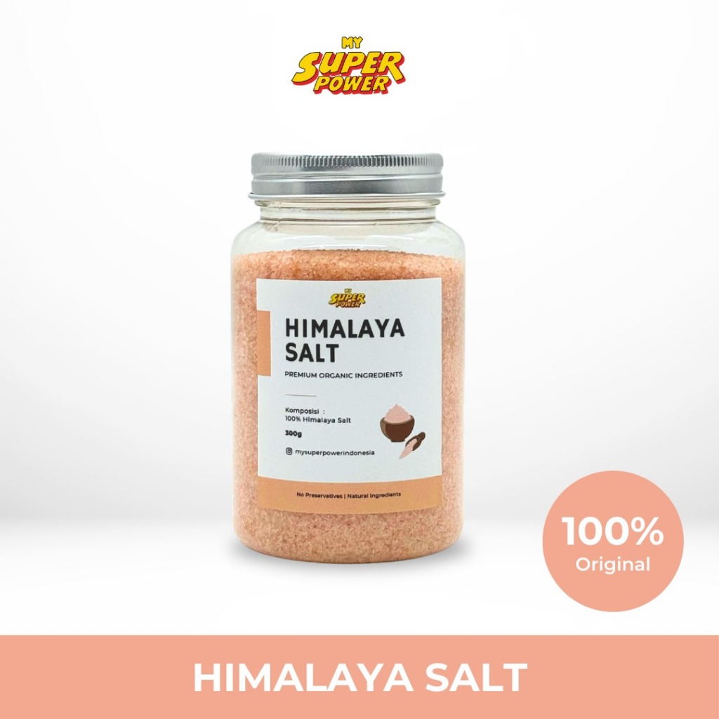 

Himalaya Salt 100% Premium Organic 300g/My Super Power