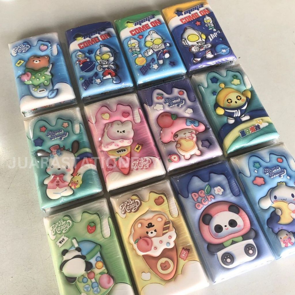 

Notes Fancy Notebook Foam 3D Timbul UltraMan Melody (367)