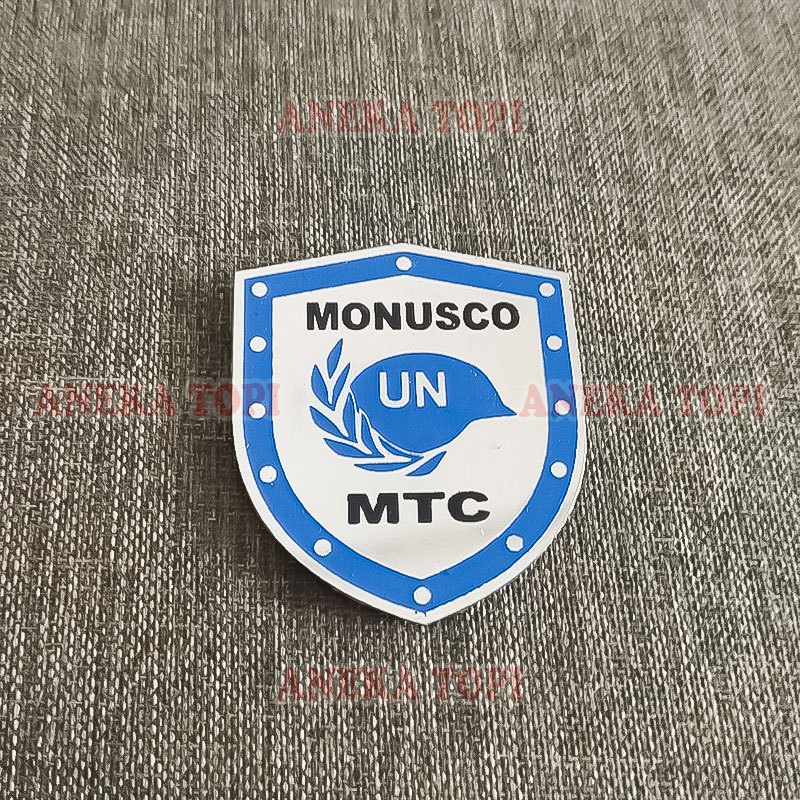 Pin Monusco MTC Pin Bros Monusco UN MTC - Aneka Topi