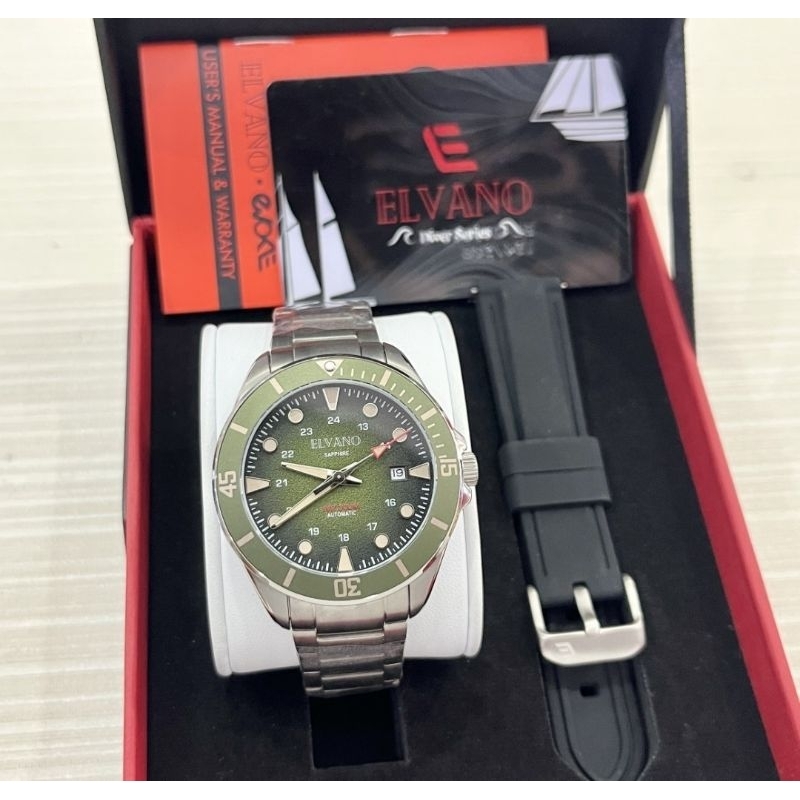 JAM TANGAN PRIA ELVANO EL-DV/D16-3 ORIGINAL