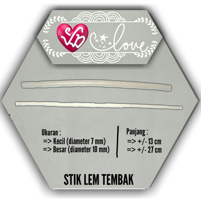 

Stik Lem Tembak / Bakar Diameter 7 mm Panjang 27 cm