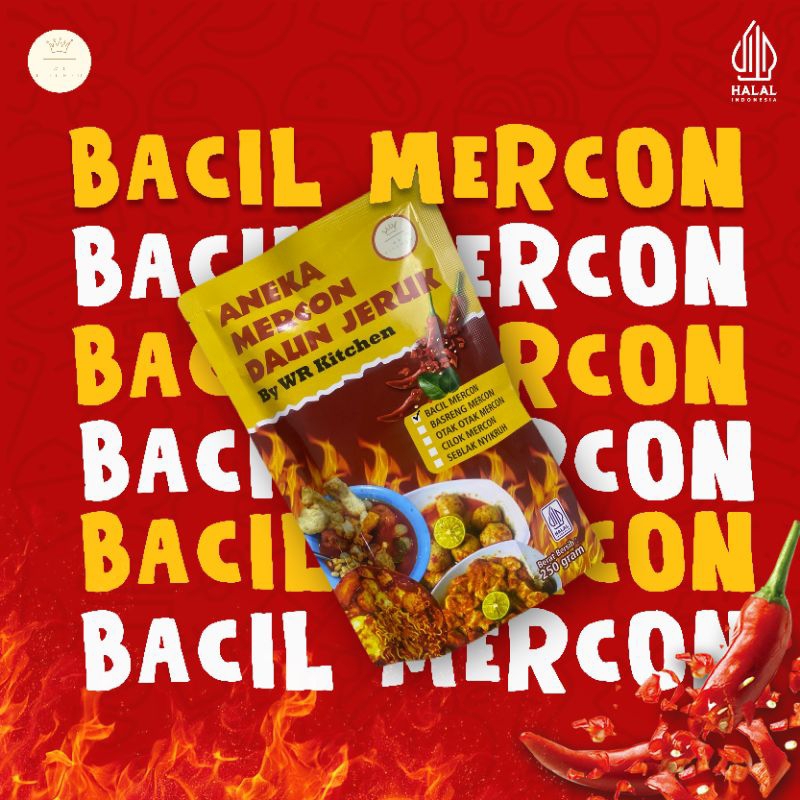 

MAKANAN INSTAN | BACIL MERCON | WR KITCHEN