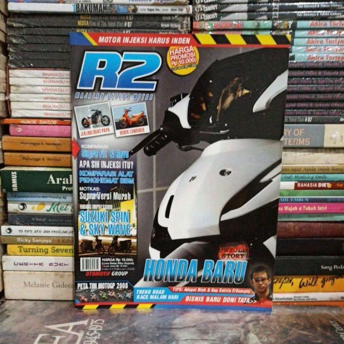 Majalah Original R2 MAJALAH SEPEDA MOTOR Bekas boleh beli satuan ada dideskripsinya nomor yang terse