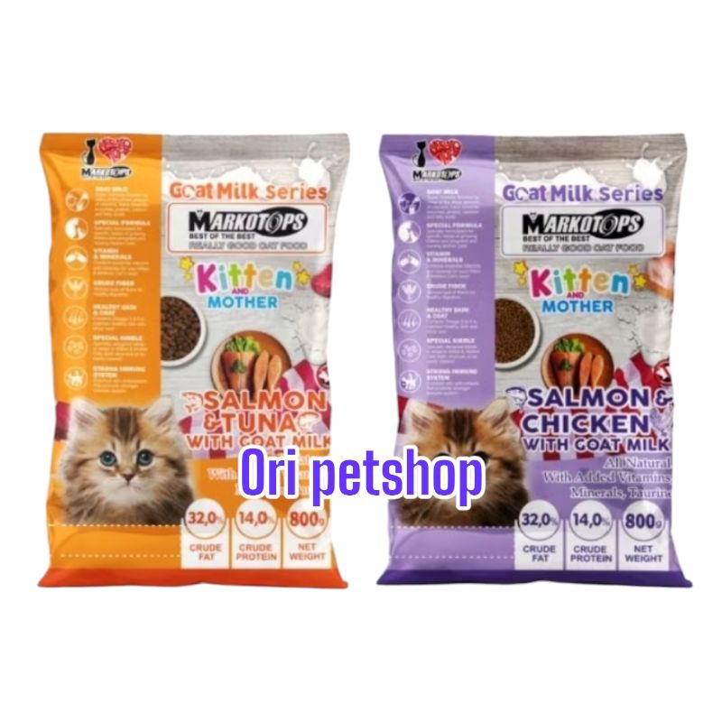 GOJEK MARKOTOPS KITTEN AND MOTHER 20 KG/MARKOTOPS KITTEN 20 KG