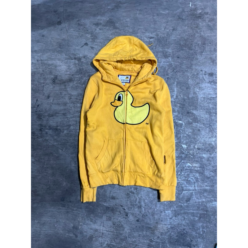 hoodie zipper pancoat bebek/duck orange