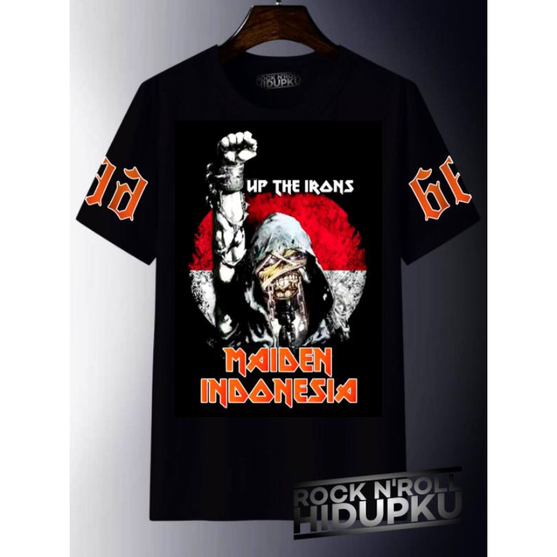Kaos Iron Maiden 'Maiden Indonesia'