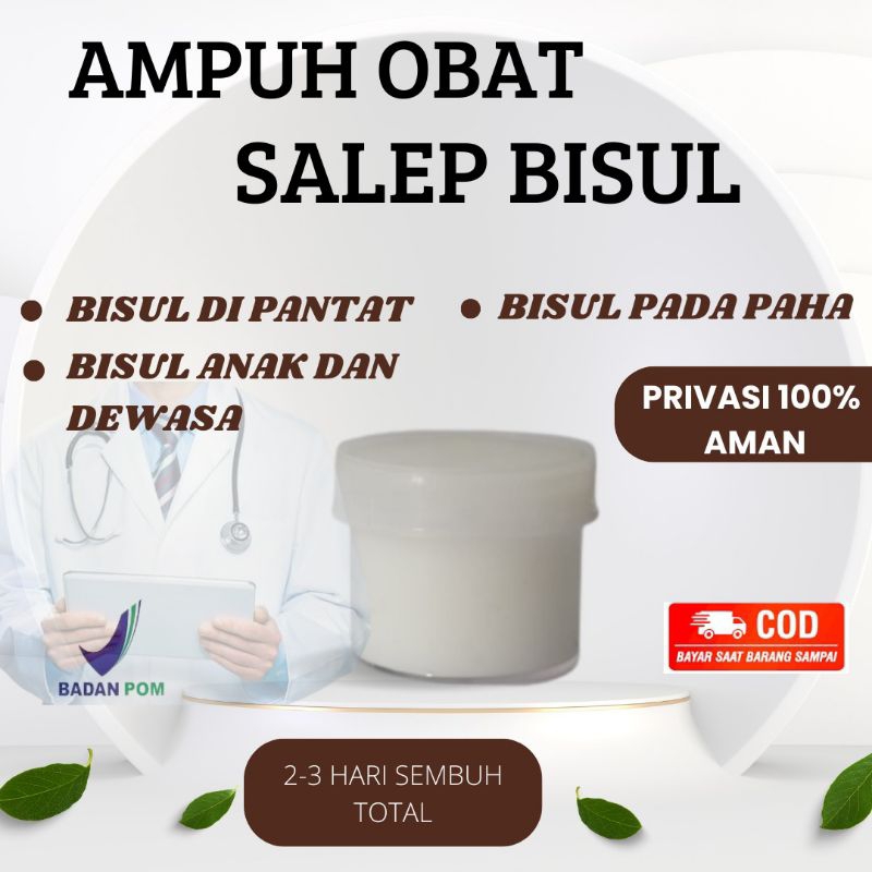 AMPUH SALEP Bisul Pantat Bisul Ketiak Bisul Bernanah Untuk Anak Dan Dewasa