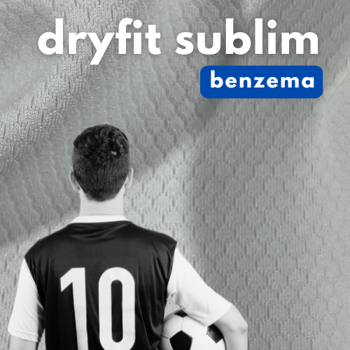 Kain Jersey Dryfit Benzema 72" Premium Jersey Dryfit ― Perdana Textile