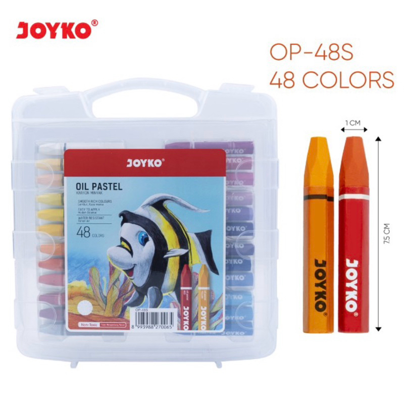 

CRAYON JOYKO OP-48S / CRAYON 48 WARNA (1PCS)