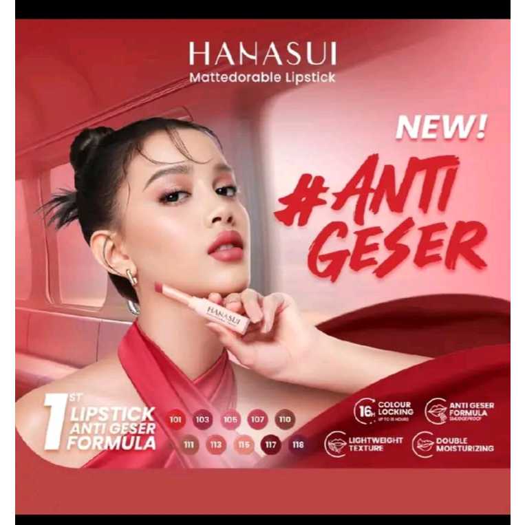 HANASUI MATTEDORABLE LIPSTICK/HANASUI MAATTE LIPSTICK