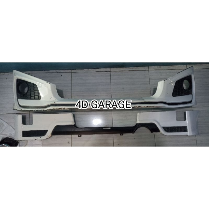 Bodykit Depan Belakang Yaris 2012 TRD Original