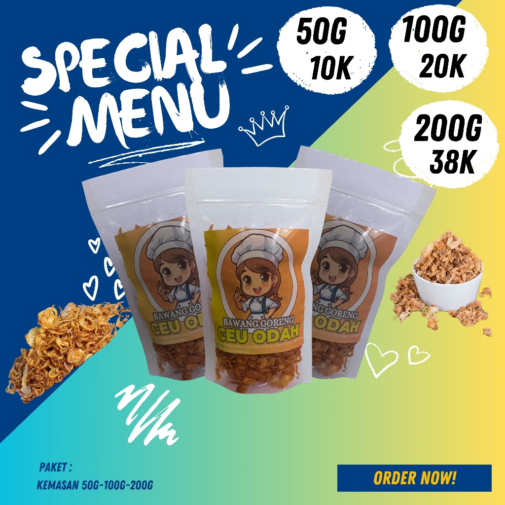 

Bawang Goreng Kriuk Ceu Odah