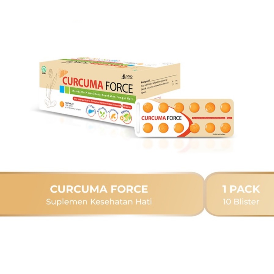 CURCUMA FORCE BOX 120 KAPSUL