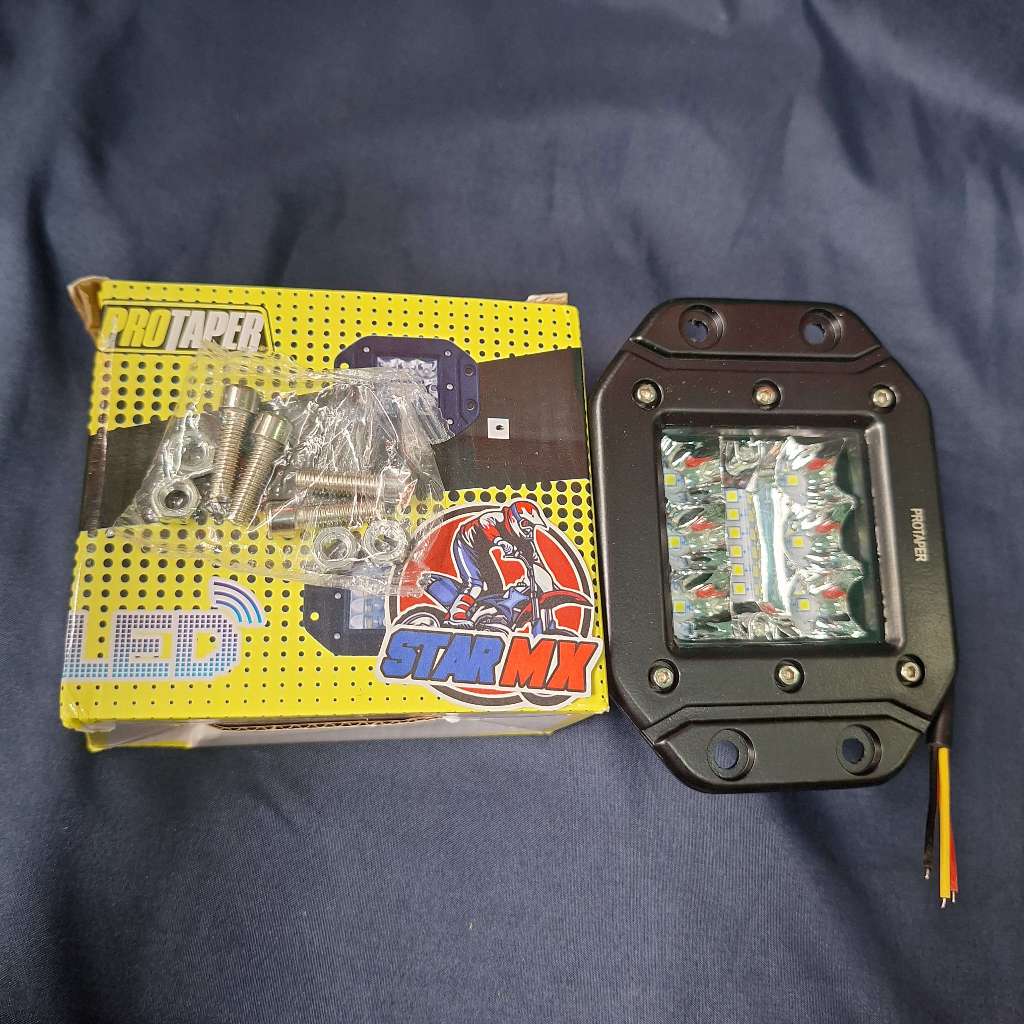 ampu sorot PROTAPER lampu tembak LED PROTAPER volt power DC 12 -80V/12W Trail KLX CRF BF KTM