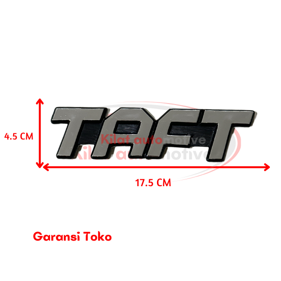 Emblem Taft untuk Daihatsu Taft