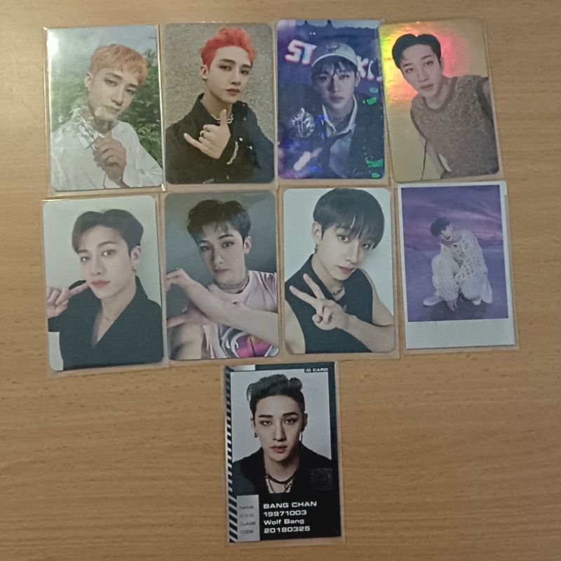 PHOTOCARD OFFICIAL BANGCHAN STRAY KIDS
