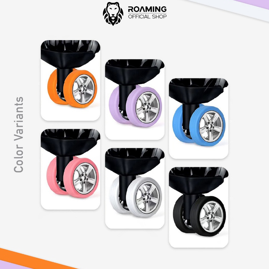 HARGA SPESIAL Roaming Silikon Roda untuk Koper Kabin  Bagasi