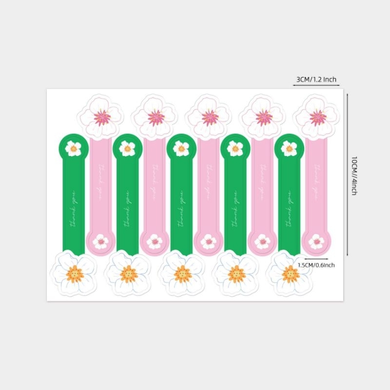 

STICKER GREEN PINK ISI 10 PCS - PER 1 LEMBAR