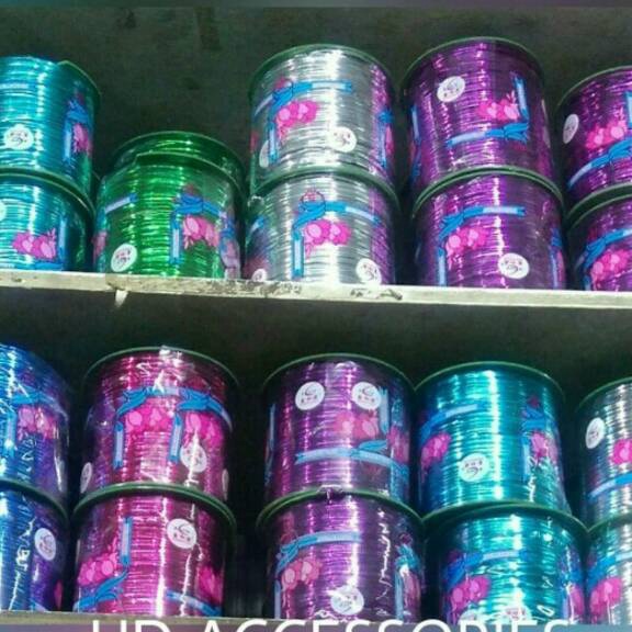

IMPOR TERBARU Kawat metalik souvenir 5yard