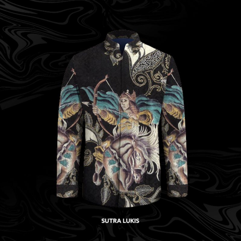 Kain Batik Tulis Sutra Lukis Exclusive