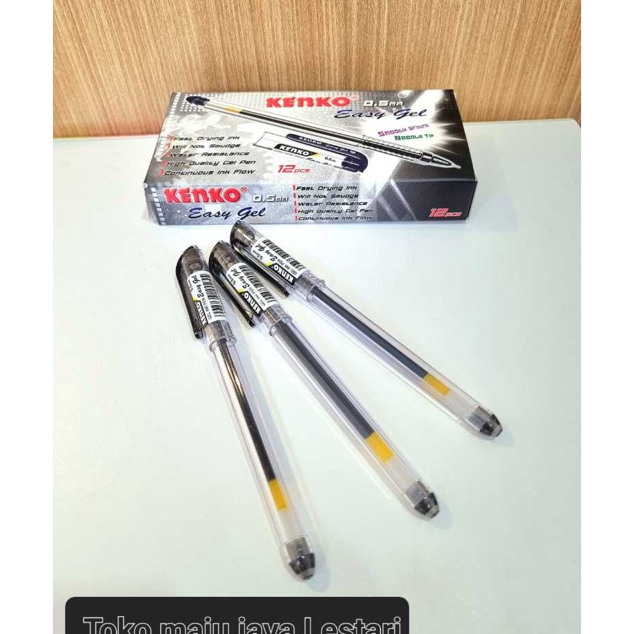 

DIJAMIN BARU Pulpen Kenko Easy Gel 5