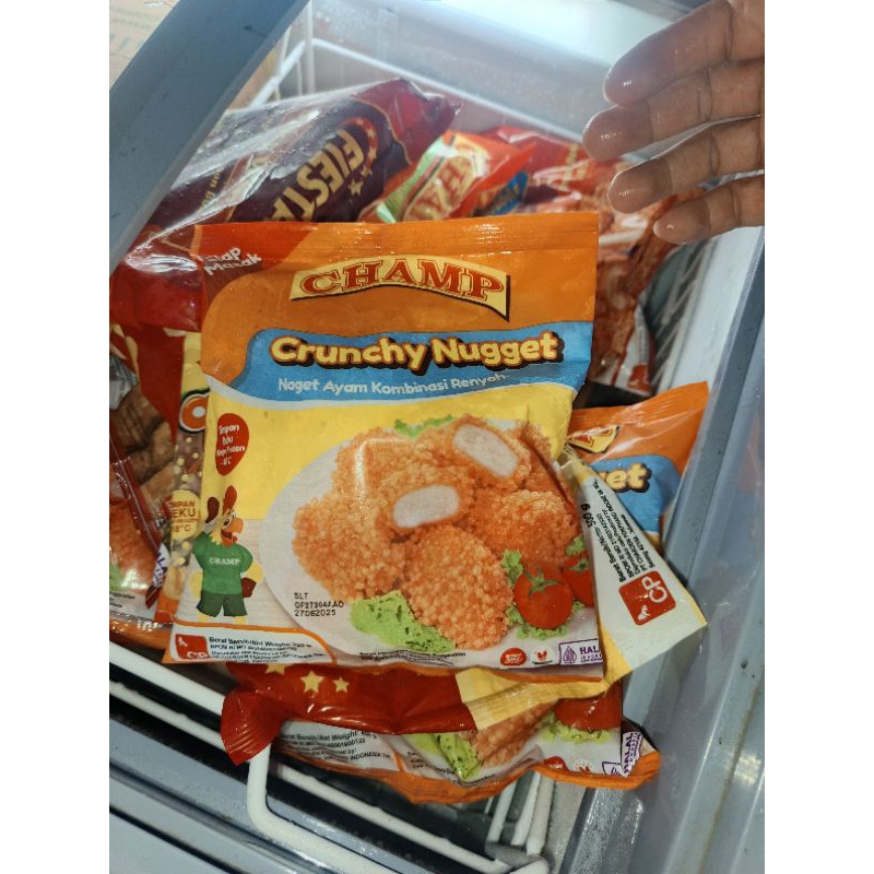 

Champ Crunchy Nugget Renyah Nikmat Sehat Kemasan 225 Gram