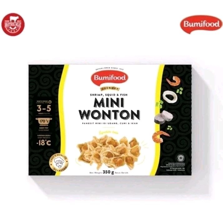 

Bumifood WONTON MINI 350gr