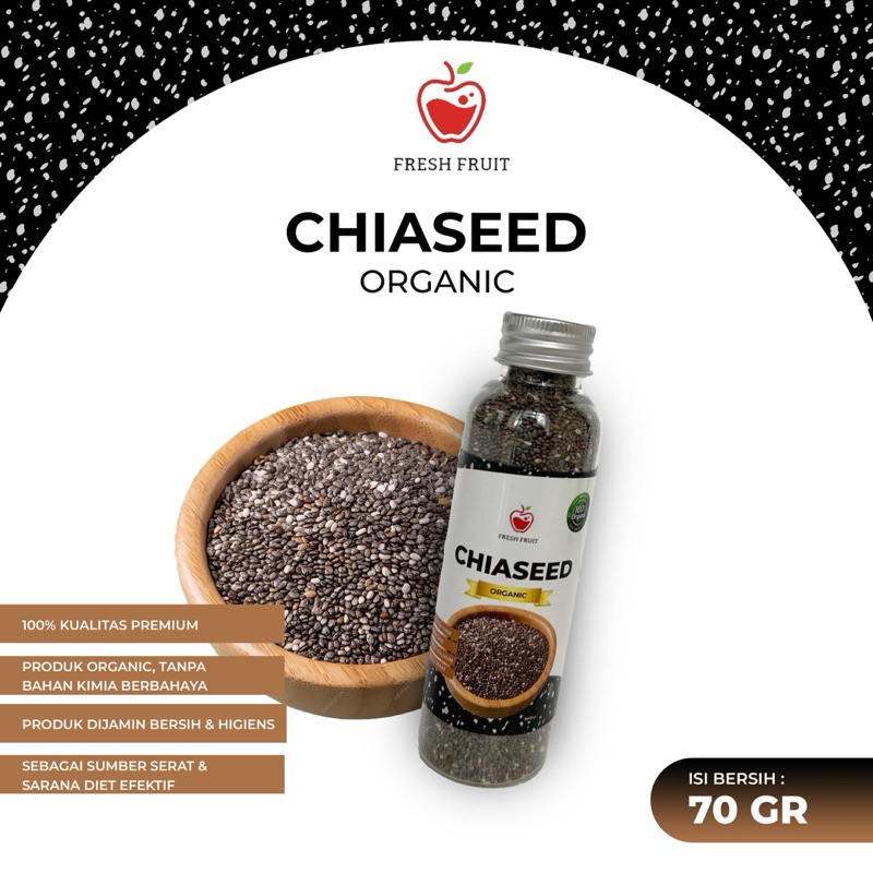 

Chia Seed Premium 70gr Organic - Biji Chia Seed - Black Chia Seed