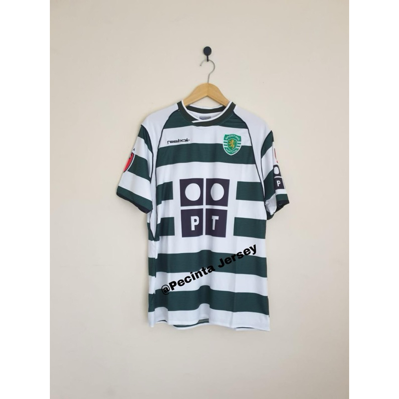 Jersey Retro Rare Sporting Lisbon 2001 2003 C.RONALDO 28