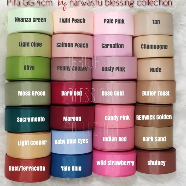 

BIG DISCOUNT Pita grosgrain 4cm part 2