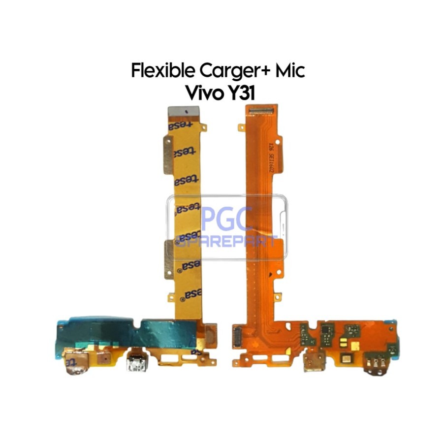 Flexible Konektor Cas Mik Vivo Y31 2015 Y31L Fleksibel Connector