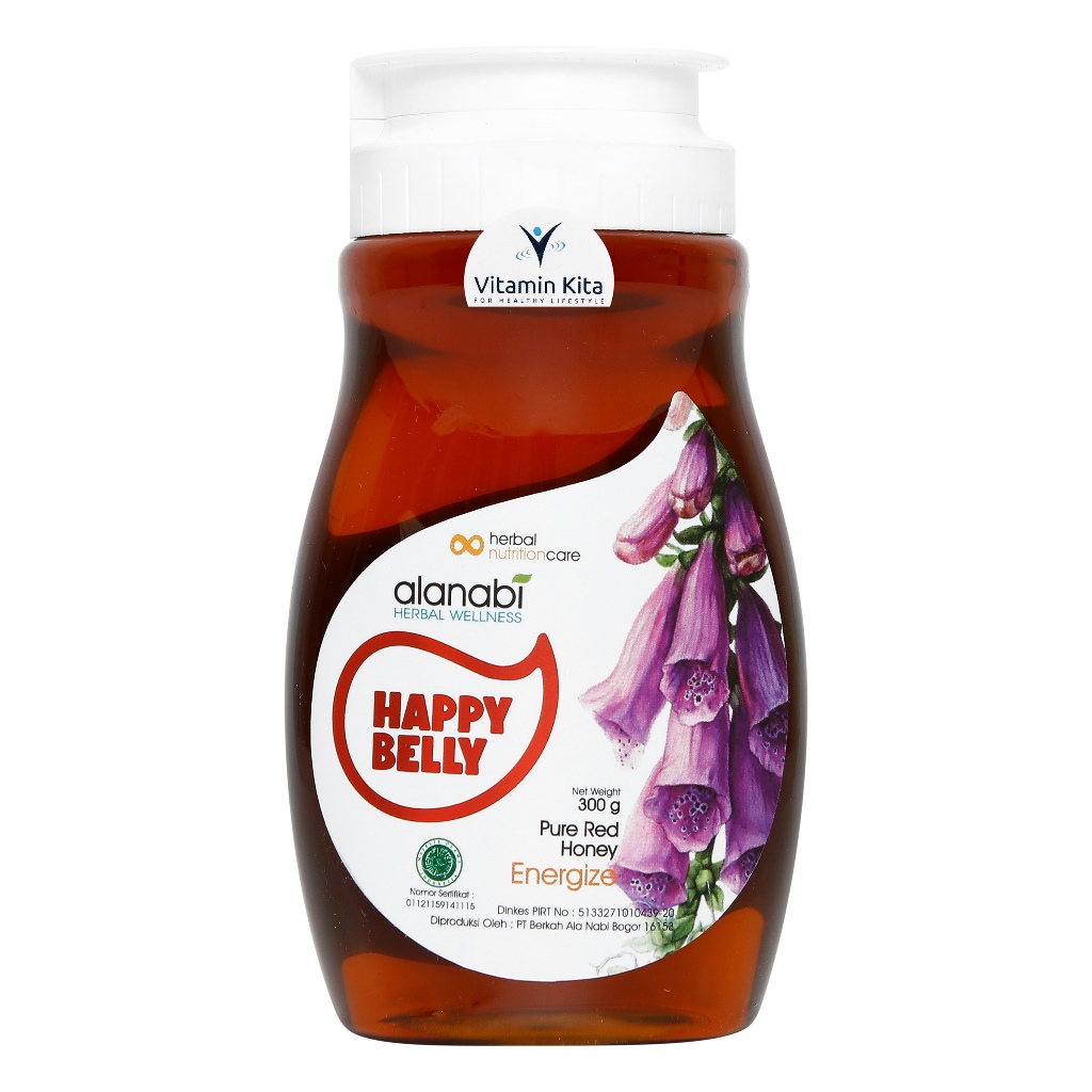 

ALANABI HAPPY BELLY PURE RED HONEY 300GRAM