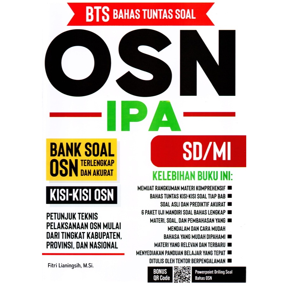 BTS Bahas Tuntas Soal OSN IPA SD/MI