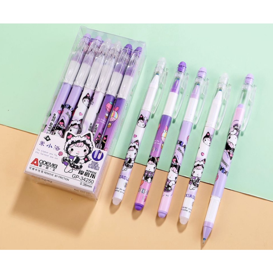 

PROMO SEMANGAT 12pc pen gel bisa dihapus pulpen erasable bolpen hapus lucu fancy ODEMEI