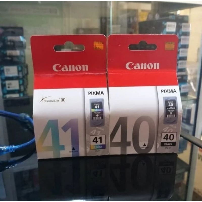 Tinta Canon PG40 + CL41 Original 1 set iP1200, iP1300, iP1600, iP1700