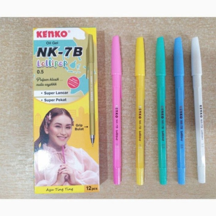 

CUCIGUDANG Kenko Pulpen NK7B Lolipop