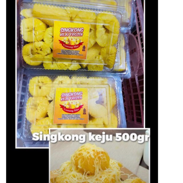 

Singkong keju frozen 500gr