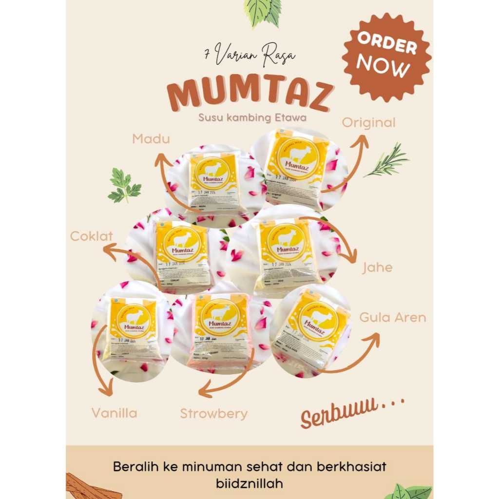 

Minuman Penambah Stamina Susu Kambing Al Mumtaz